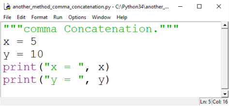 concatenation_comma_program